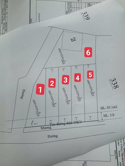 Bán đất 110m² ngang 5m giá 800 triệu tại Xã Việt Tiến Huyện Việt Yên