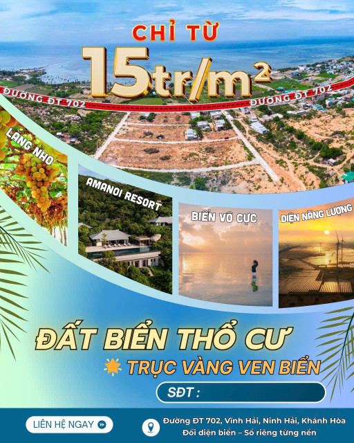 Bán đất 154.43m² ngang 10.46m giá 3.55 tỷ Xã Vĩnh Hải