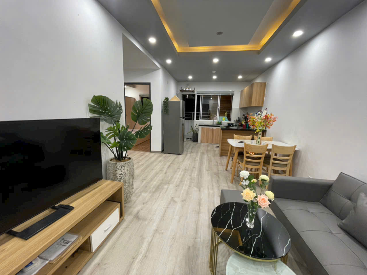 Bán căn hộ CT6C Vĩnh Điềm Trung sàn gỗ sịn sò