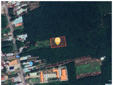 Bán đất 2317.5m² tại Xã Vĩnh Hoà Huyện Phú Giáo