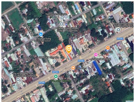 Bán đất 230.2m² 1.8 tỷ có nhà kinh doanh/Vĩnh Hoà/Phú Giáo/0987117454