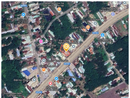 Bán đất 632.2m² tại Xã Vĩnh Hoà Huyện Phú Giáo