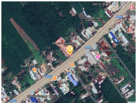 Bán đất 1189m² 580 triệu tại Xã Vĩnh Hoà Huyện Phú Giáo