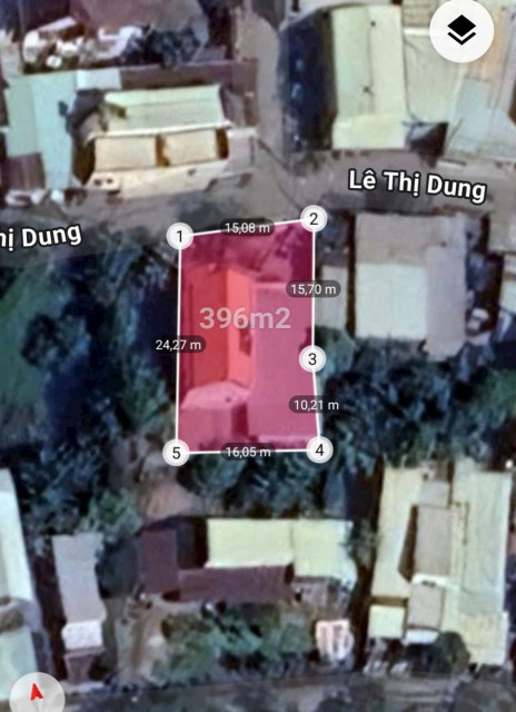 Bán nhà 396m² MẶT TIỀN LÊ THỊ DUNG ngang 15m giá 14 tỷ tại Xã Vĩnh Lộc A Huyện Bình Chánh