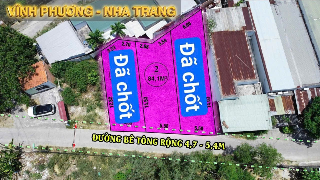 0938.113.403 Bán đất full thổ cư 84.1m² ngang 5.58m giá 840 triệu tại Xã Vĩnh Phương Thành phố Nha Trang