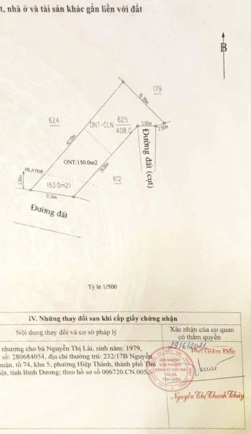 Bán đất 406.2m² 2.7 tỷ tại Xã Vĩnh Tân Thị xã Tân Uyên