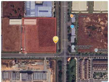 Bán đất Trong khu công nghiệp Vi Síp 2A DT 20600.1m² ngang 147m giá 400 tỷ tại Xã Vĩnh Tân Thị xã Tân Uyên. Bán theo hình thức chuyển nhượng cổ phần