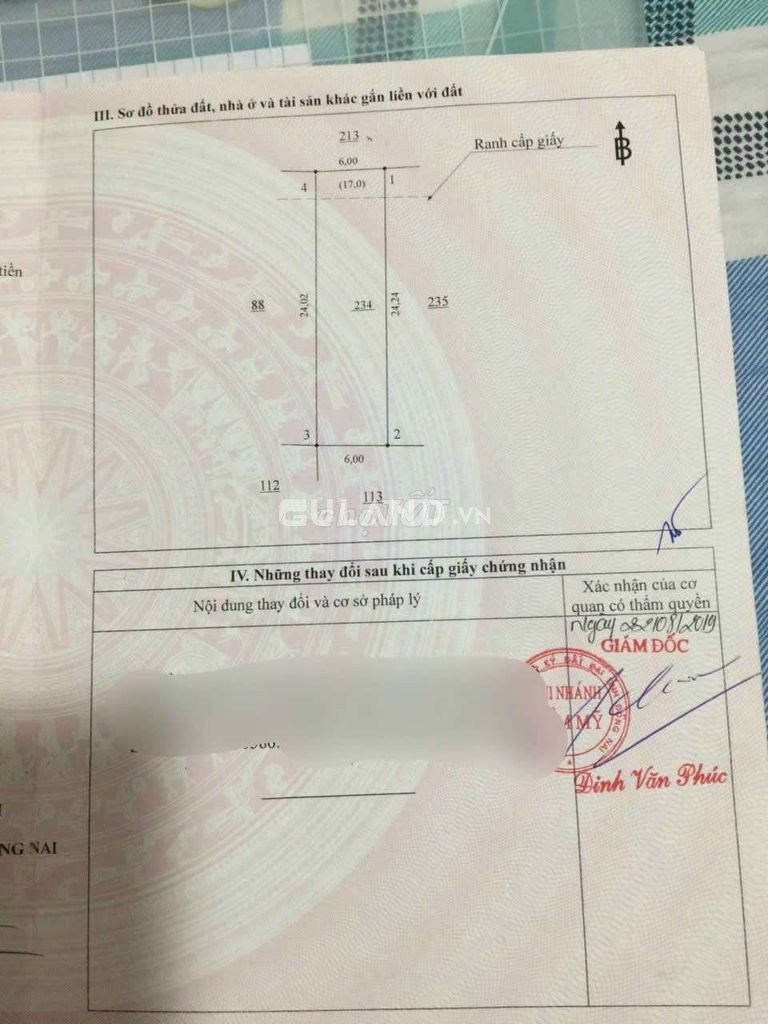 Nhà Đất xã xuân Đường Cẩm Mỹ Đồng Nai