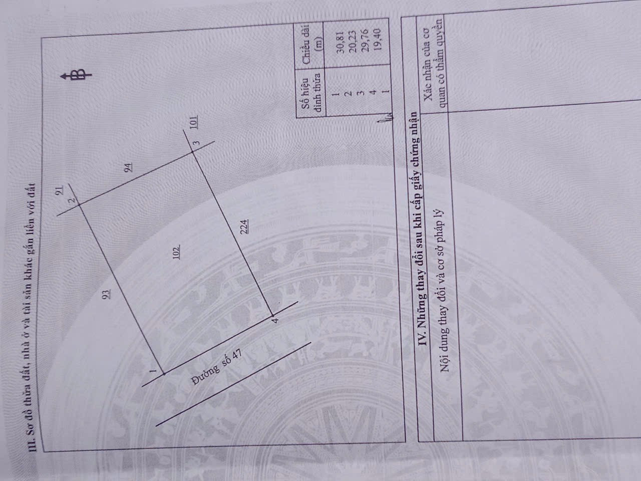 Đất đẹp 600m  thổ 300m  đường số 47 . Xã xuân Lộc .sát quốc lộ 1 A . 20 x 30