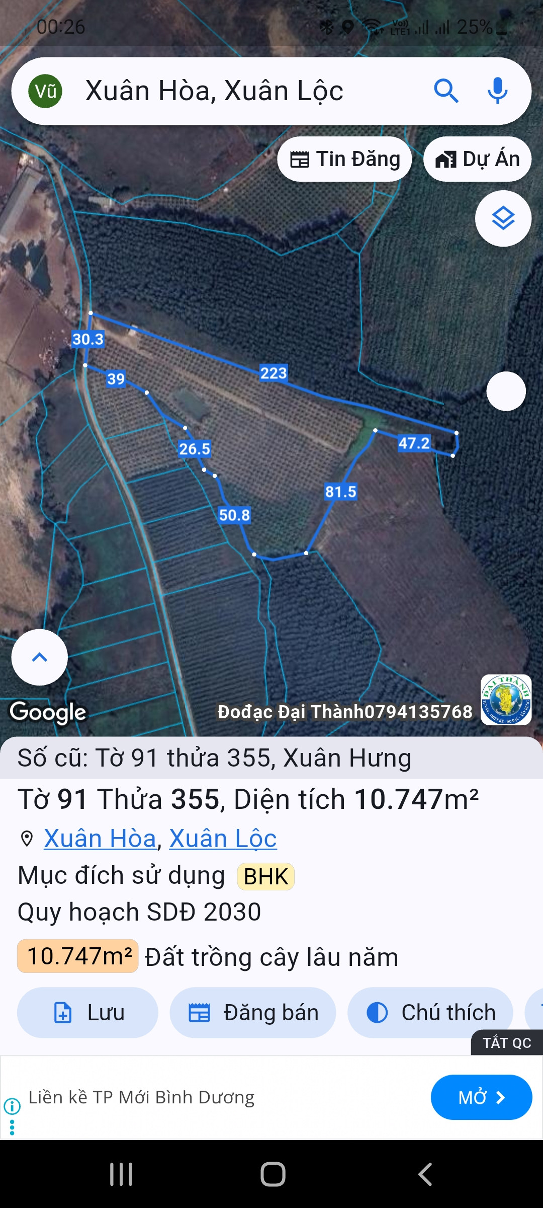 Nhà Đất Xuân Hưng Xuân Lộc Đồng Nai