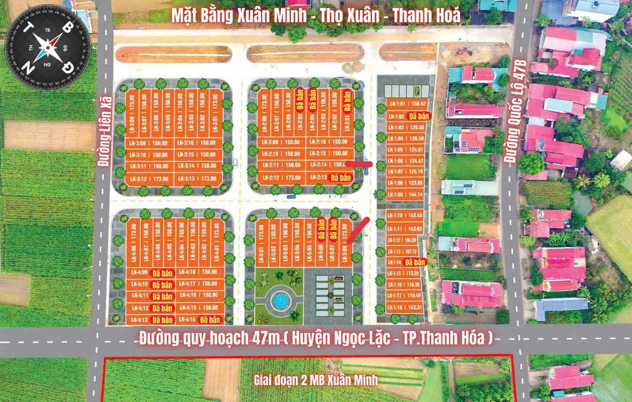 SIÊU PHẨM - BÁN NHANH LÔ ĐẤT MẶT BẰNG XUÂN MINH, THỌ XUÂN, THANH HÓA - GIÁ RẺ BẤT NGỜ - QUÁ HỜI CHO NHÀ ĐẦY TƯ