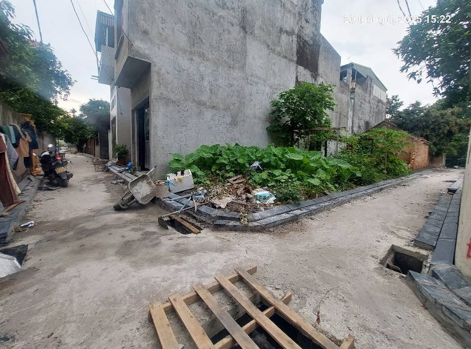 Bán đất 54m2, mt4m, 3.69 tỷ, lô góc, thông, ô tô, Xuân Nộn, Đông Anh.