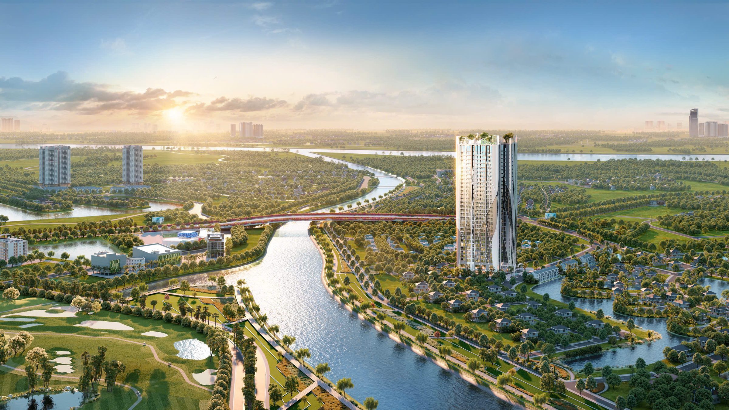 Ngoại giao căn chung cư cao cấp 3N - 79m2 tại The Fibonan, hướng Đông Nam, giá tuyệt chủng, phù hợp cho gia đình ở lâu dài, không gian thoải mái và thoáng đãng