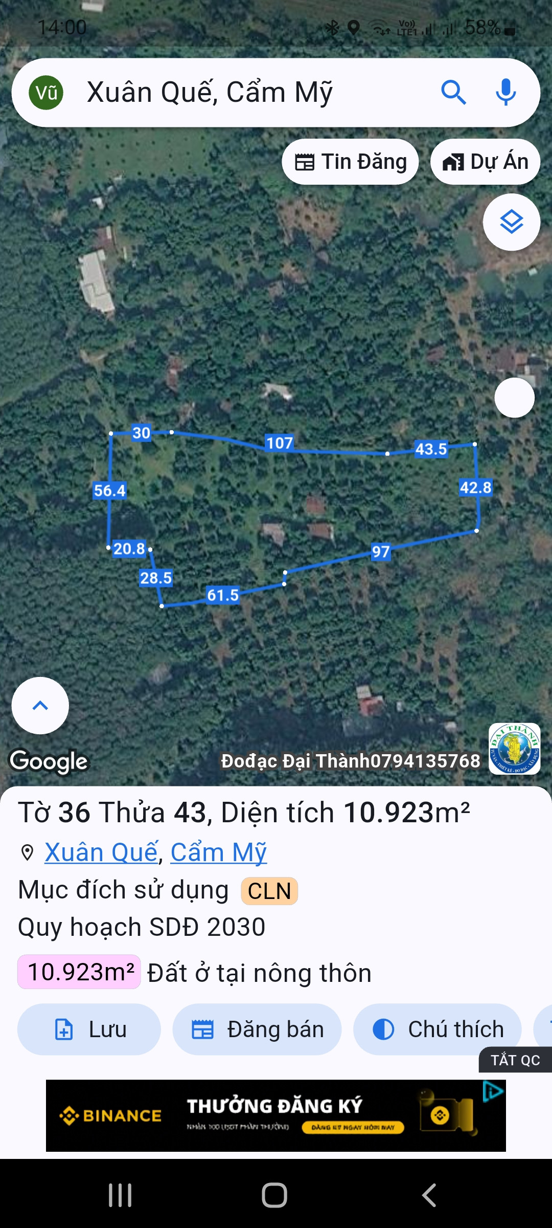 Nhà Đất Xuân Quế Cẩm Mỹ Đồng Nai