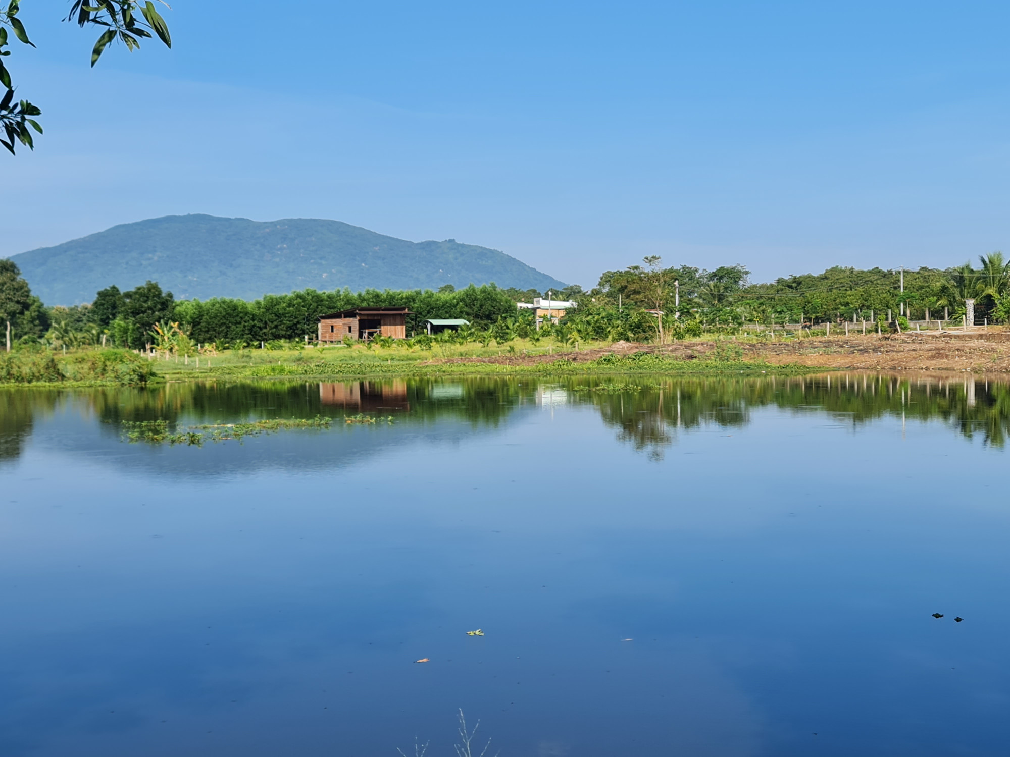 Bán nhà đất 3600m² có 300 thổ giá 2.7 tỷ cách hồ 100m