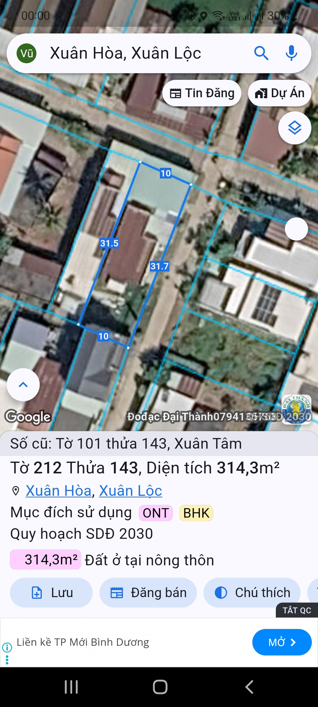 Nhà Đất Xuân Tâm Xuân Lộc Đồng Nai