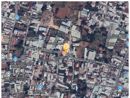 Bán đất 184.7m² 6 tỷ tại Xã Xuân Thới Đông Huyện Hóc Môn