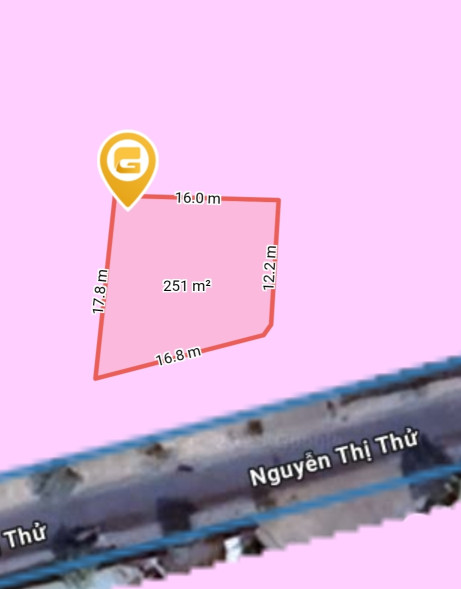 Bán đất 251.4m² Mặt tiền Nguyễn thị thử (XTT6) 11.5 tỷ tại Xã Xuân Thới Đông Huyện Hóc Môn