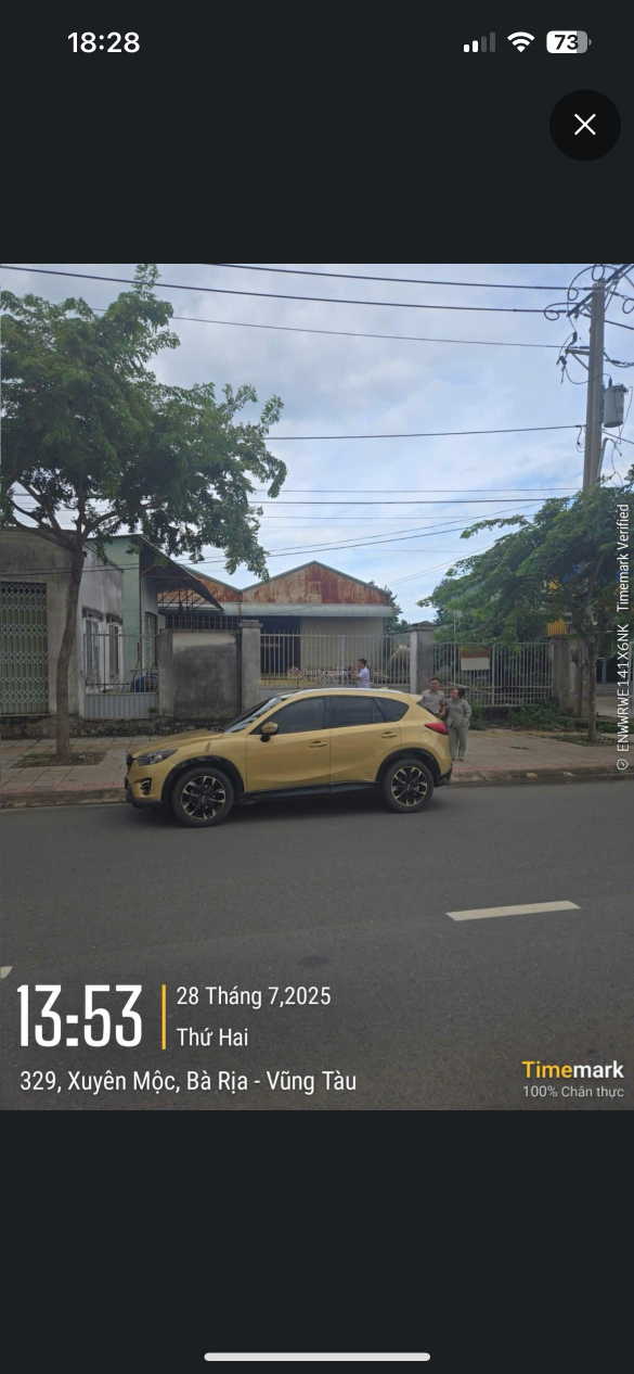 Bán đất 2816,4m² ngang 25m giá 23 tỷ Xã Xuyên Mộc