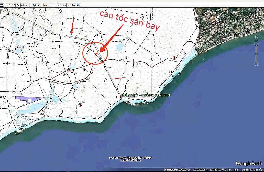 Bán đất 640m² ngang 11m giá 3.63 tỷ Xã Xuyên Mộc