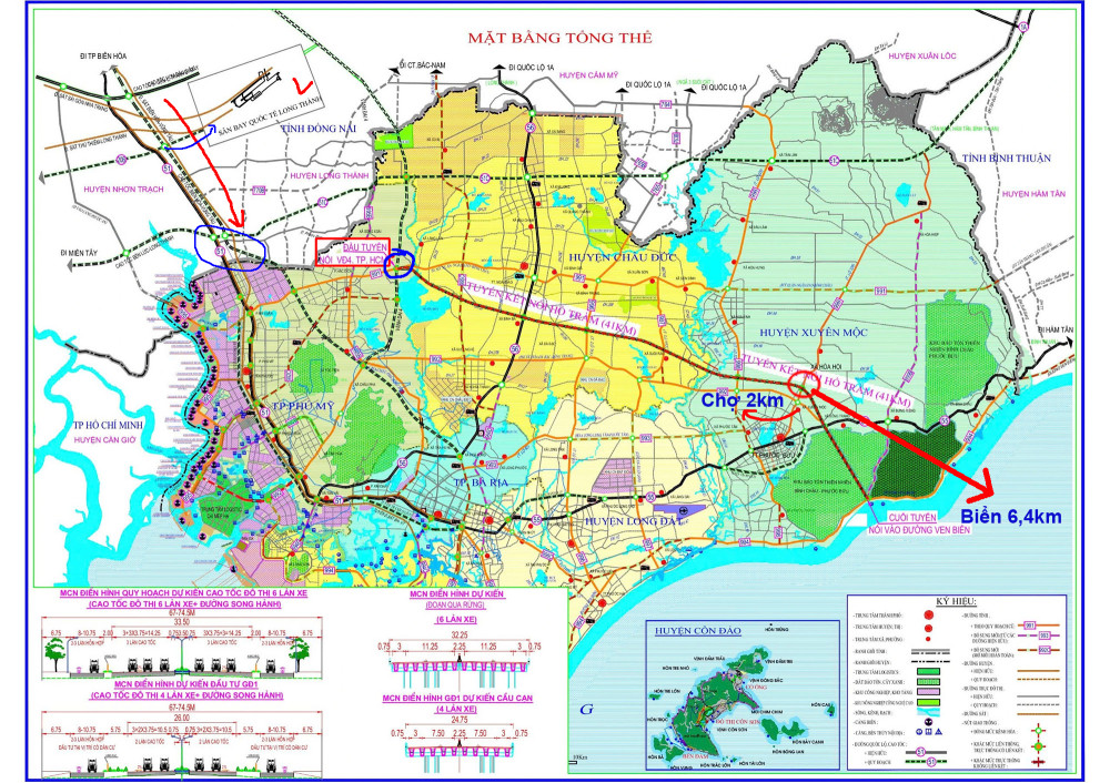 CHÍNH CHỦ BÁN ĐẤT BRVT gần CAO TỐC - CÁCH BIỂN 6KM -  SIÊU ĐẸP - DT: 344m²