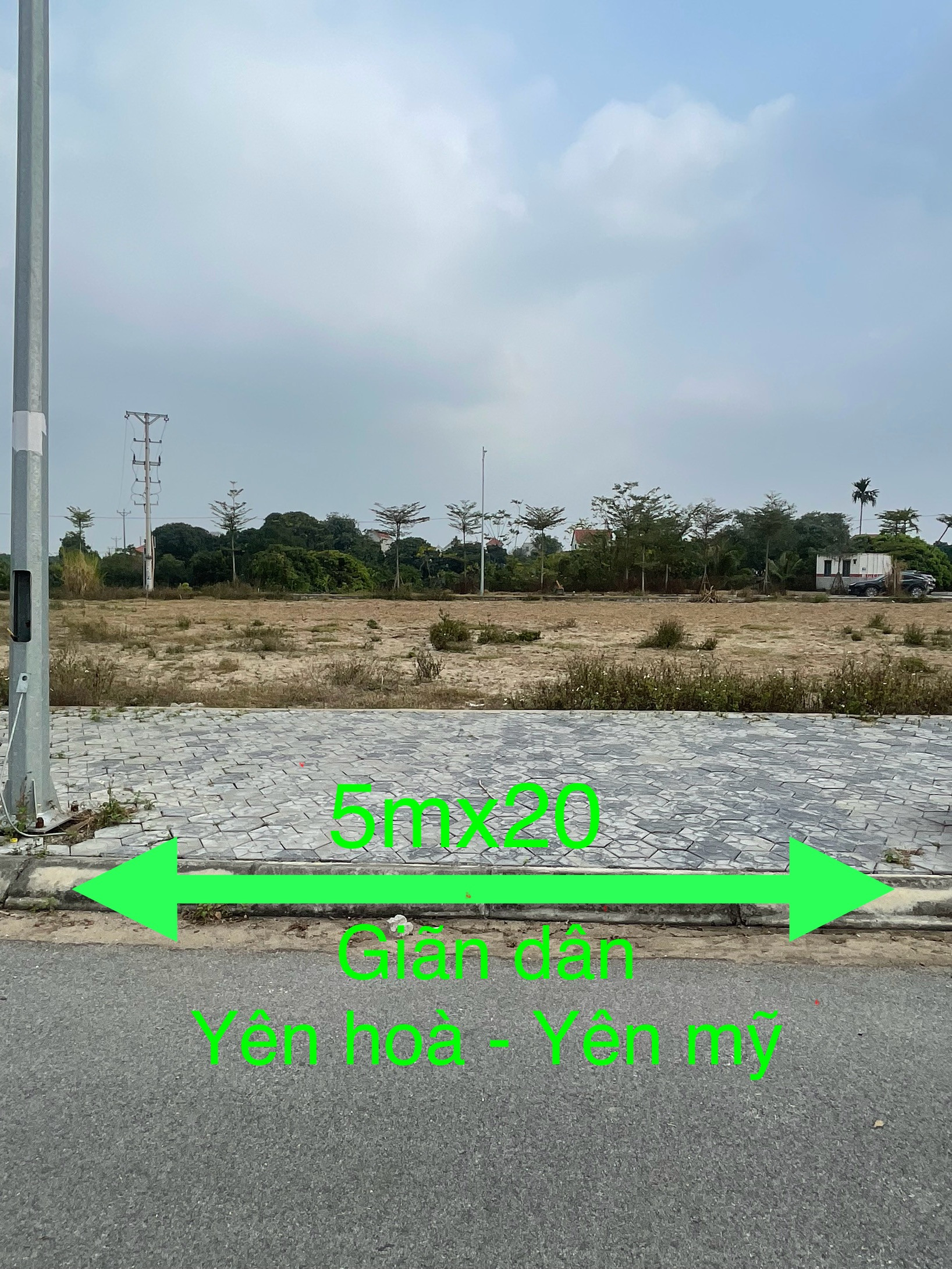 100m2 Giãn dân - Yên Hoà - Yên Mỹ ( cũ )