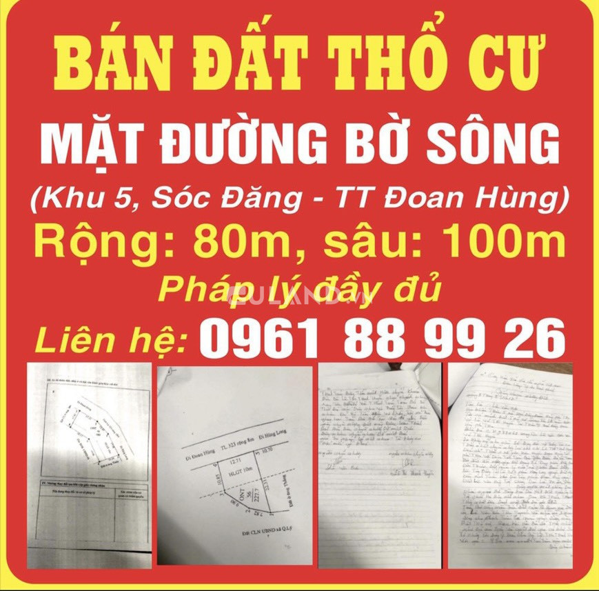 Cần bán gấp lô đất tại Yên Kiên, Đoan Hùng, Phú Thọ.