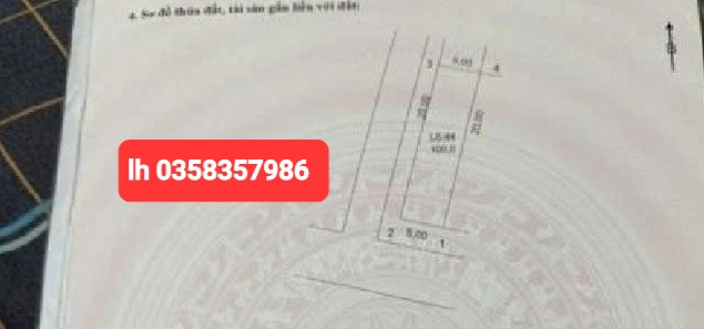 Bán đất 100m² ngang 5m giá 5.4 tỷ Xã Yên Lãng