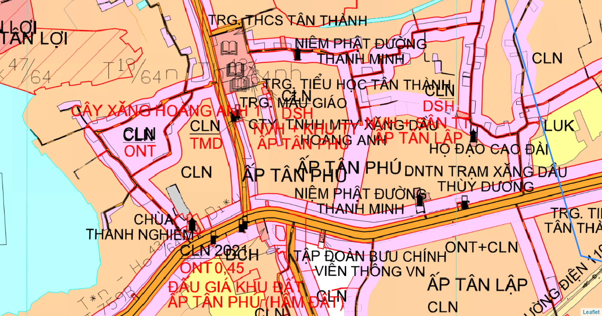 Tra cứu bảng giá nhà đất Xã Tân Thành, Huyện Bù Đốp tháng 05/2026, định ...