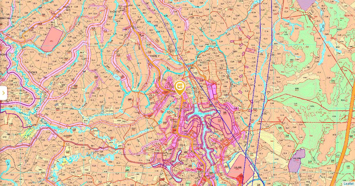 Bản đồ tra cứu quy hoạch Đắk Nông. Check thông tin quy hoạch đô thị ...