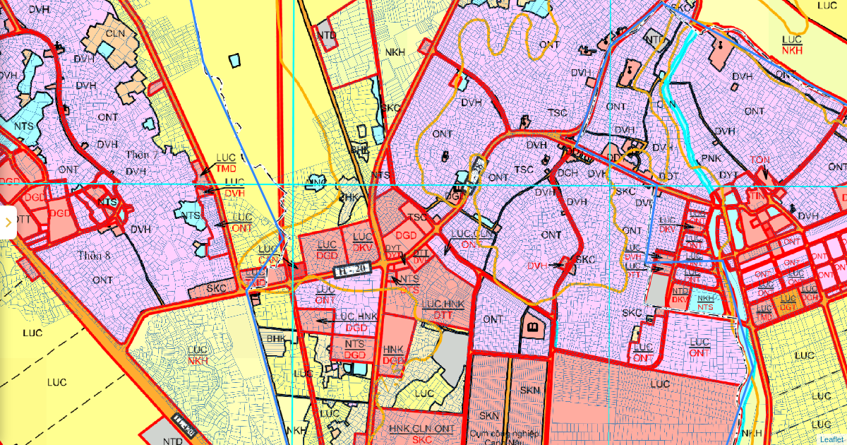 Bản đồ check quy hoạch Xã Canh Nậu, Huyện Thạch Thất, tra cứu thông tin ...