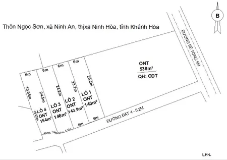 0938.113.403 Bán đất thổ cư, Ngọc Sơn, Ninh An thuộc ô bàn cờ khu kinh tế Nam Vân Phong