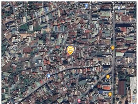 Bán nhà 140m² ngang 13m giá 2.2 tỷ tại Phường Tân Tiến Thành phố Buôn Ma Thuột