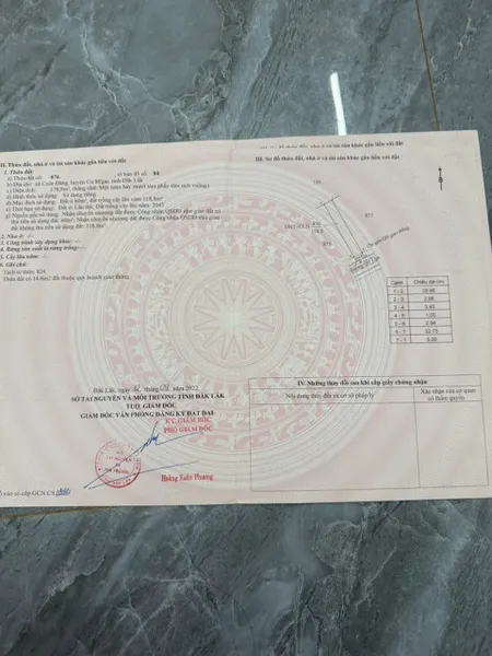 Bán đất 178.8m² ngang 5m giá 820 triệu tại Xã Cuor Đăng Huyện Cư M'gar