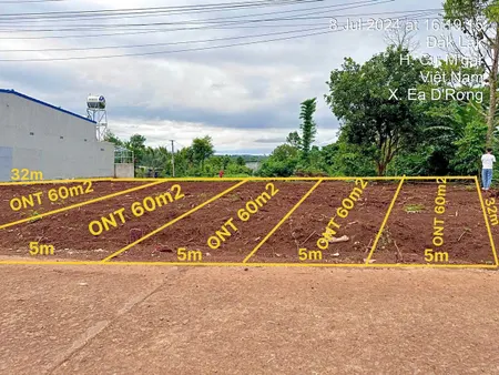 Bán đất 158m² ngang 5m giá 355 triệu tại Xã Ea D'Rơng Huyện Cư M'gar