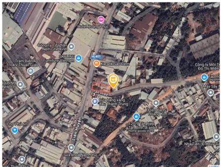 Bán đất 610,8m² ngang 16m giá 31 tỷ tại Phường Tân Bình Thị xã Dĩ An