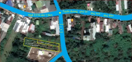 Bán đất 1390m² ngang 17m giá 6.5 tỷ tại Xã Phú Lợi Huyện Định Quán
