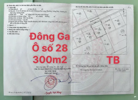 ĐẤT BIỆT THỰ KHU ĐÔ THỊ ĐÔNG GA - HẠ LONG