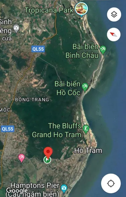 Đất phân lô gần Hồ Tràm-Phước Thuận-Xuyên Mộc-BR.Vũng Tàu-DT 540m2,có 100m2TC