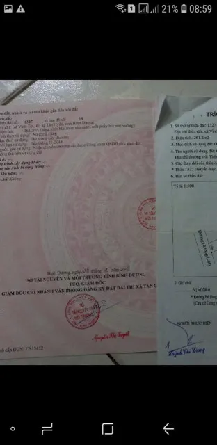Cần bán lô đất kế bên chợ Vĩnh Tân