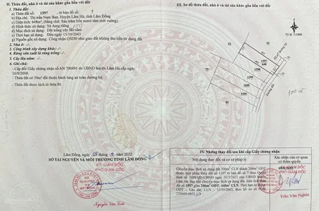 Cần bán đất thị trấn Nam Ban