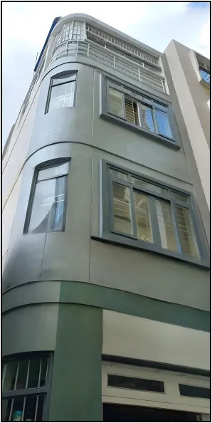 Nhà phố tiện kinh doanh 4 x 13m 1 trệt 3 lầu khu phố Tây Bùi Viện Q1 TP.HCM