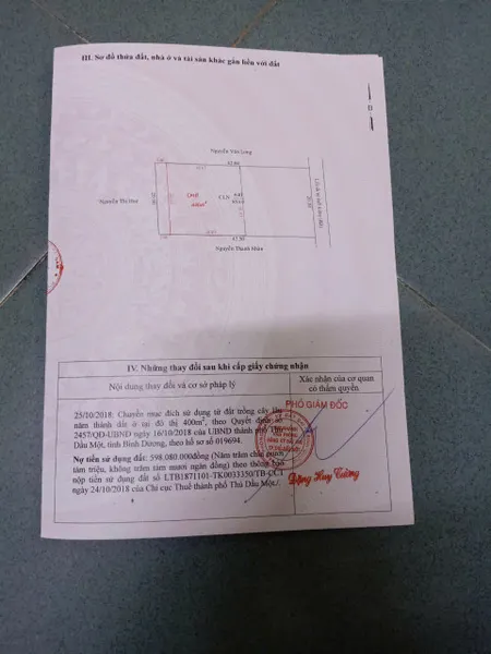 Cần Bán 854m2 Đất Vị Trí đẹp có thể kinh doanh mọi ngành nghề tại Phường Hiệp Thành