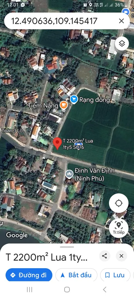 0938.113.403 Thảo, Bán 4,4 sào đất lúa quy hoạch thổ, bám bê tông 44m