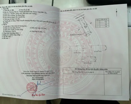 Bán nhà 100m² ngang 5m giá 10 tỷ tại Phường Tân An Thành phố Buôn Ma Thuột