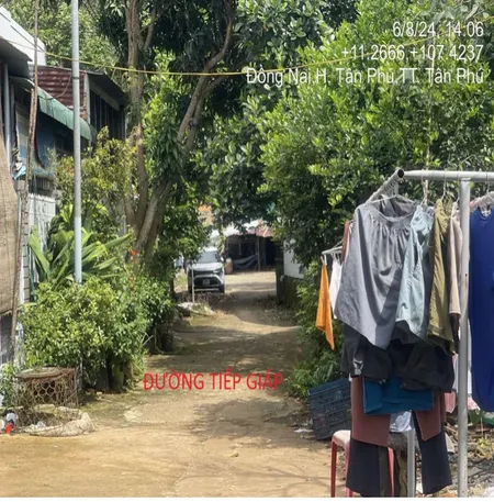 Bán đất 101.5m² 1.6 tỷ tại Thị trấn Tân Phú Huyện Tân Phú