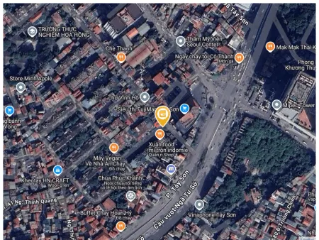 Bán nhà 55m² 8.9 tỷ tại Vĩnh Hồ Phường Ngã Tư Sở Quận Đống Đa