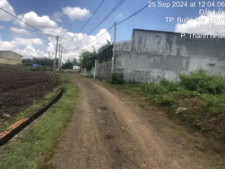 Bán đất 556m² ngang 12.5m giá 1.45 tỷ tại Phường Thành Nhất Thành phố Buôn Ma Thuột