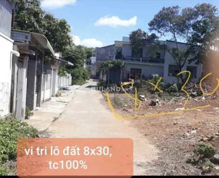 Bán  đất thổ cư 240.2m² , giá 3.55 tỷ tại, Phường Ea Tam, Thành phố Buôn Ma Thuột, Đắk Lắk