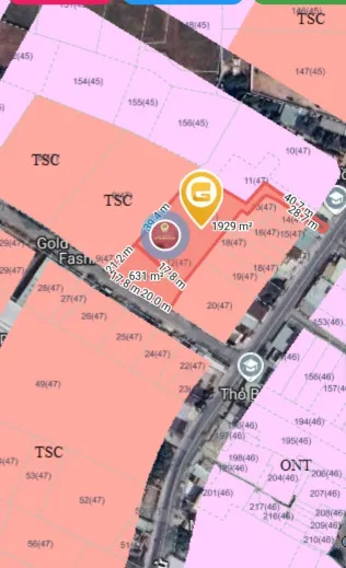 Bán nhà 2500m² ngang 37m giá 33 tỷ tại Xã Xuân Thới Sơn Huyện Hóc Môn